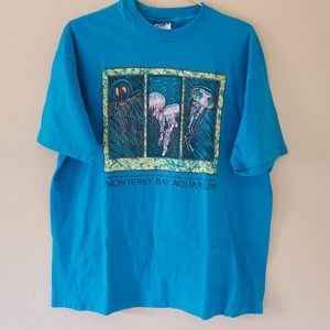 Vintage Monterey Bay Aquarium Tee Size XL